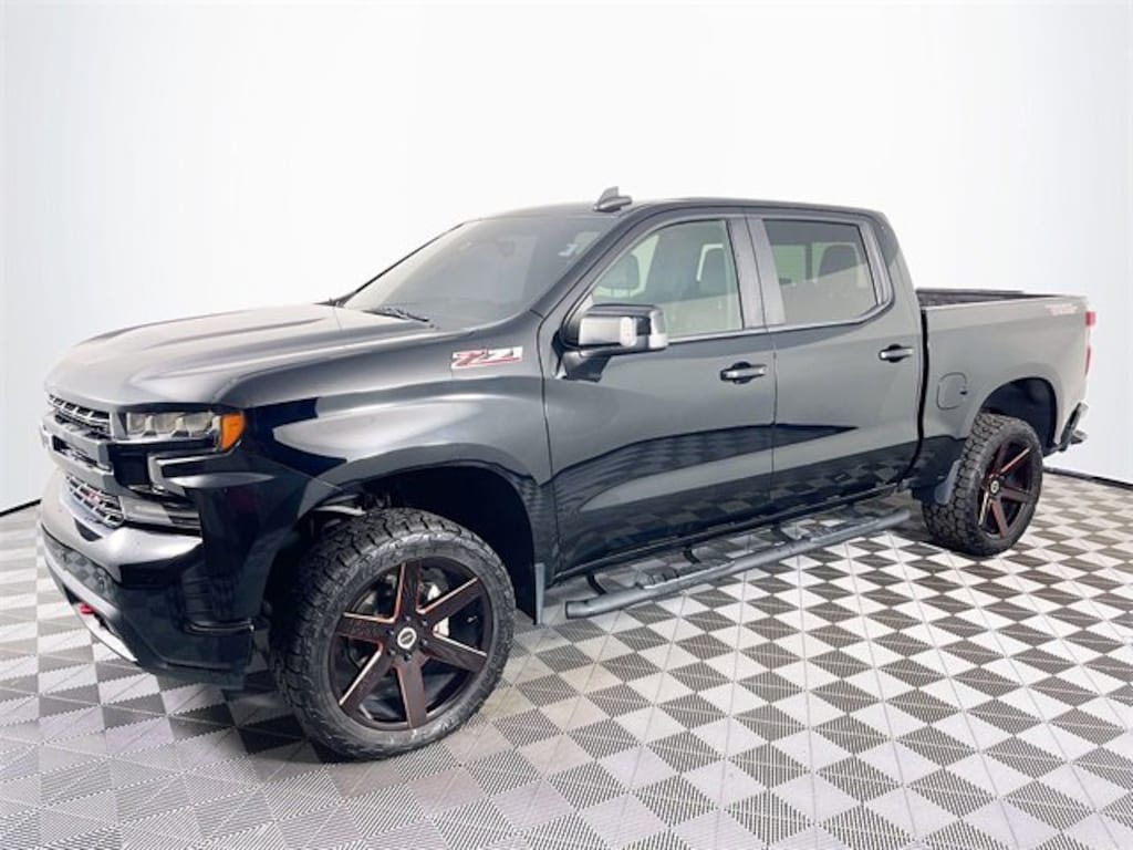 Used 2021 Chevrolet Silverado 1500 LT Trail Boss Truck Crew Cab