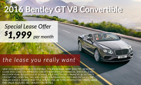 2016 Bentley GT V8 Convertible