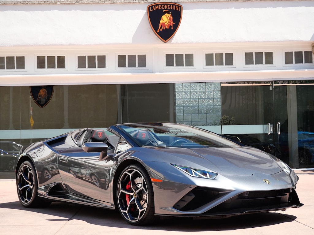 Certified 2021 Lamborghini Huracan EVO Spyder