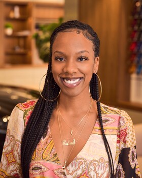 Staff member Calloni Gibbs from 8a1e429c150f