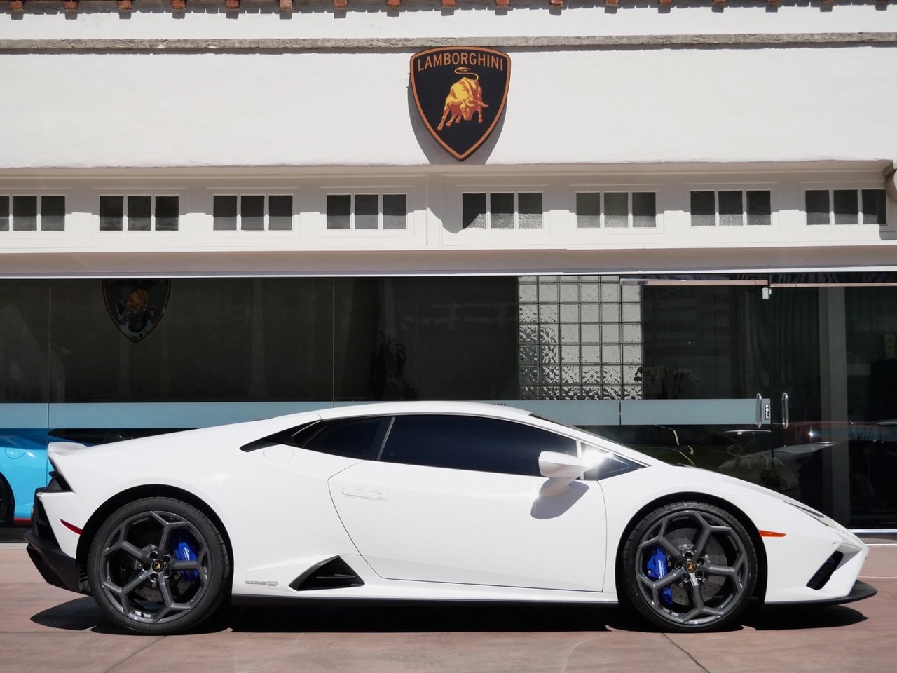 Certified 2023 Lamborghini Huracan EVO with VIN ZHWUF5ZF6PLA21717 for sale in Beverly Hills, CA