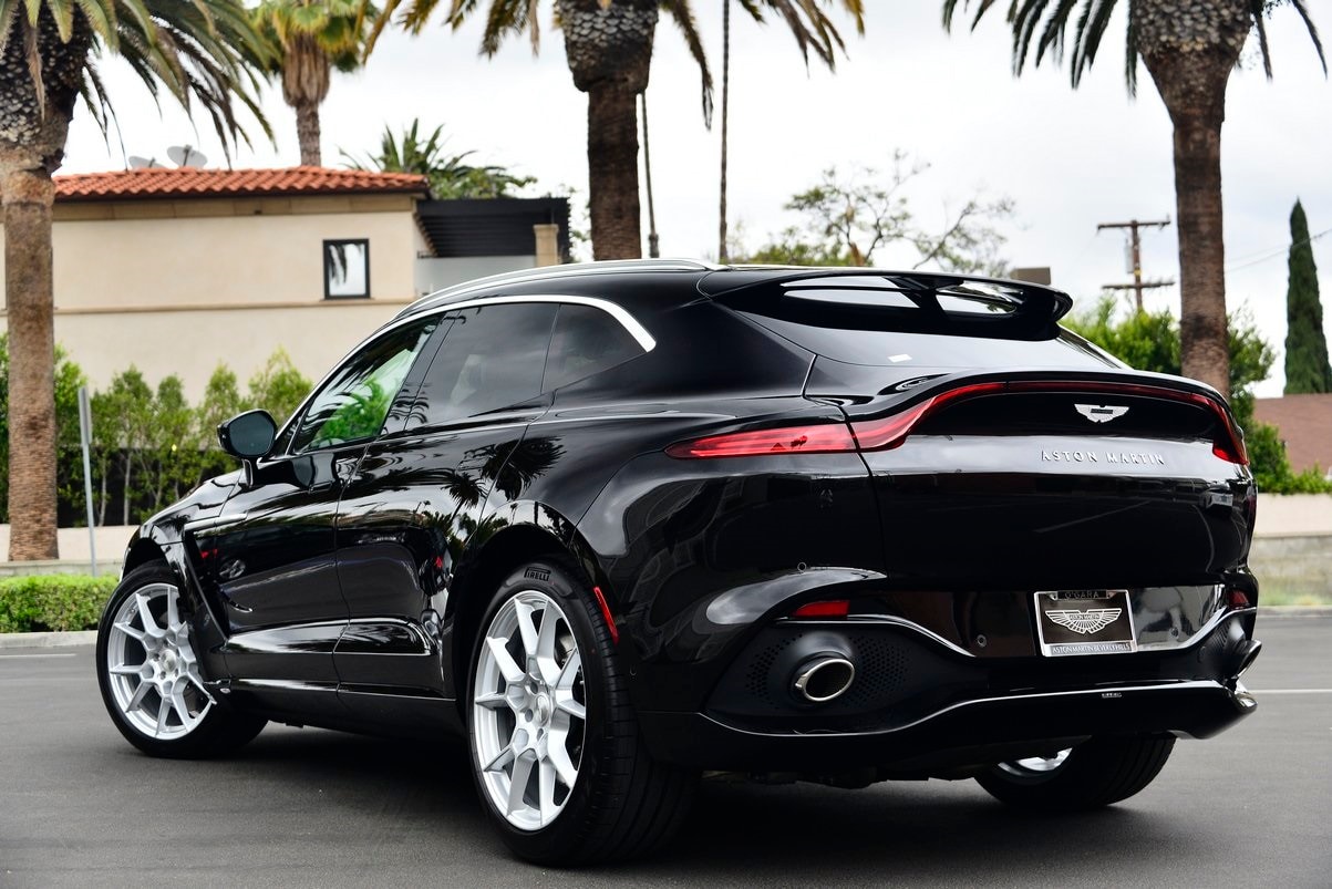 Certified 2021 Aston Martin DBX Base with VIN SCFVUJAW9MTV02854 for sale in Beverly Hills, CA