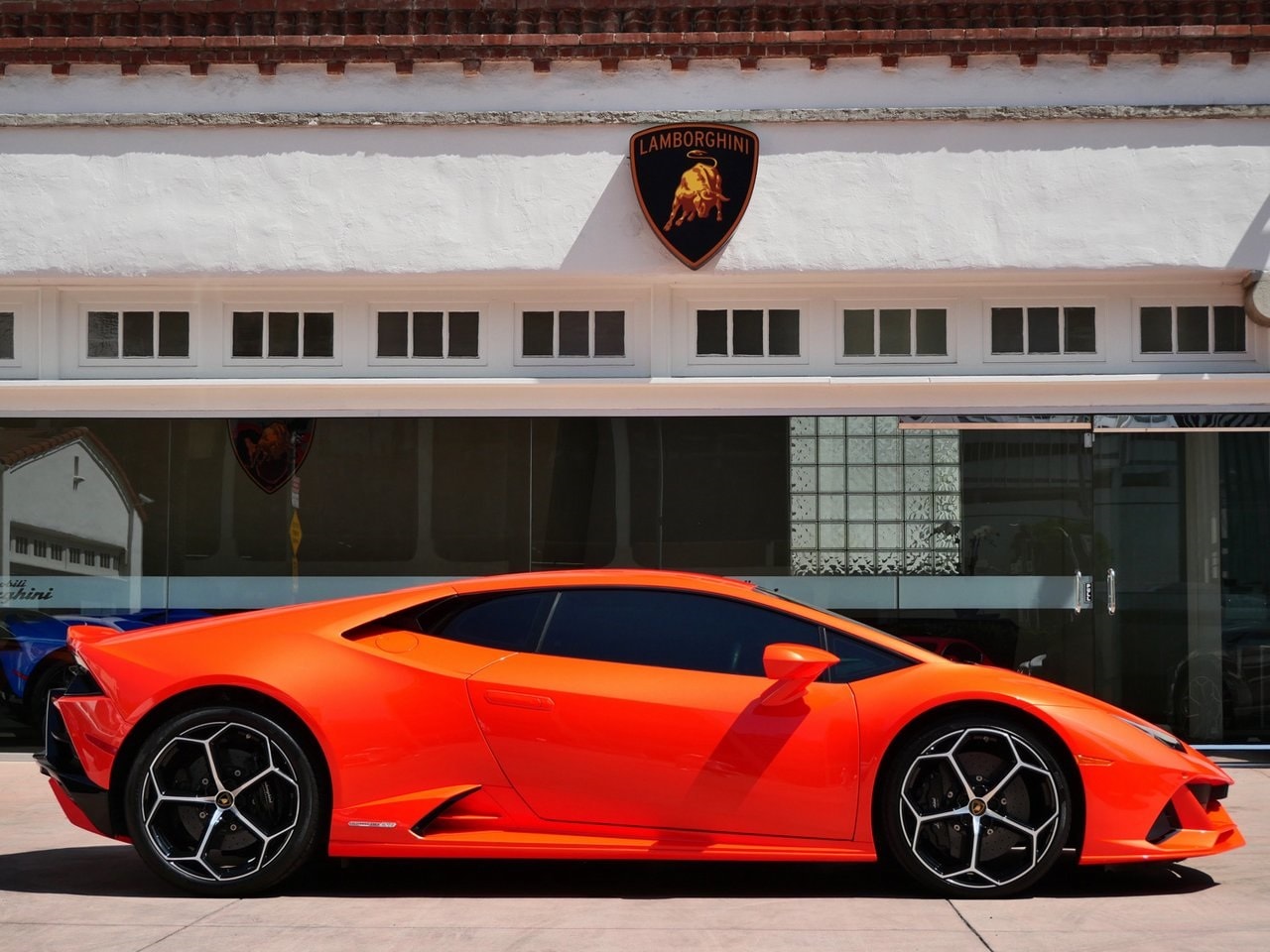 Certified 2020 Lamborghini Huracan EVO with VIN ZHWUF4ZFXLLA13639 for sale in Beverly Hills, CA