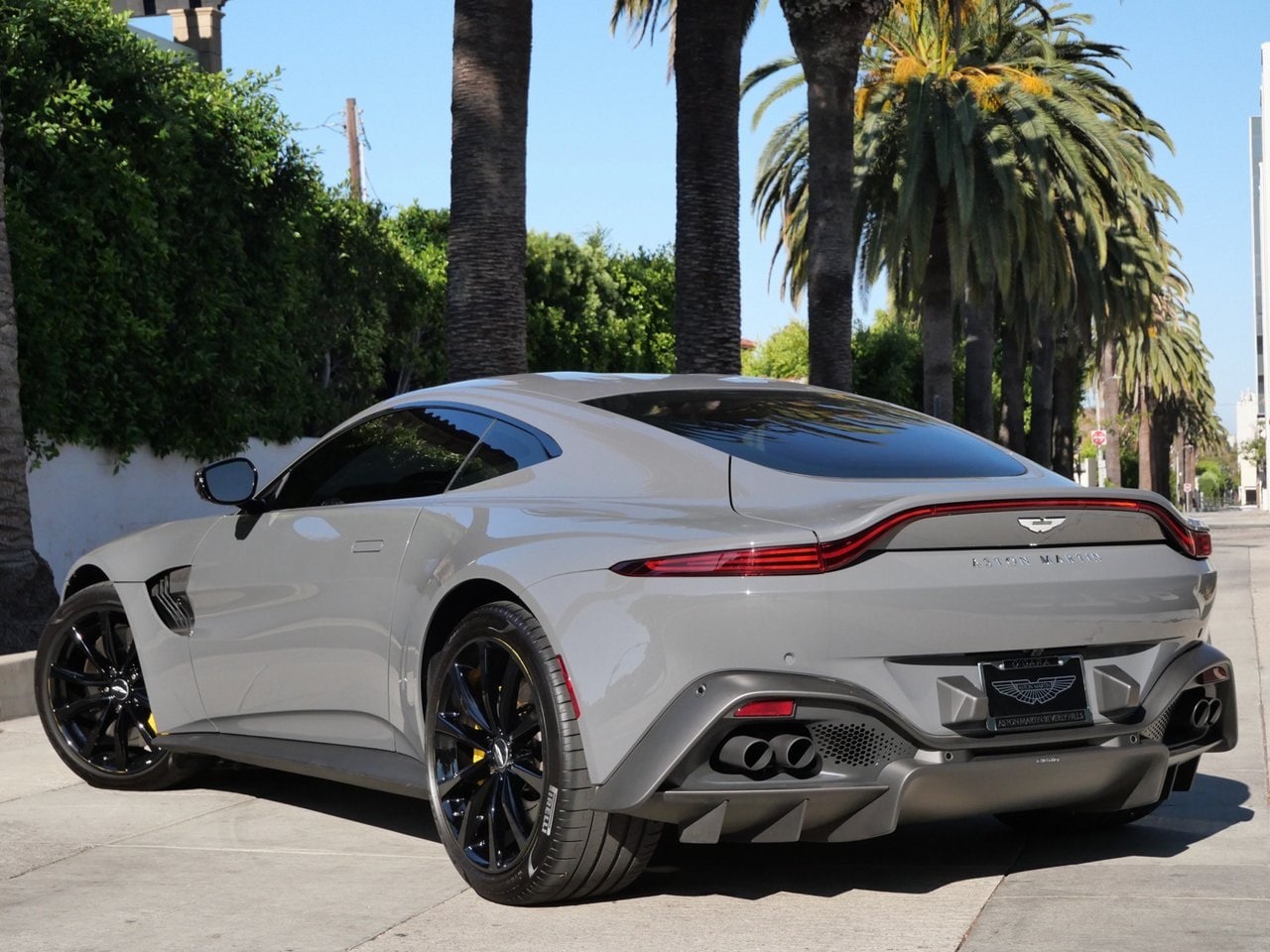 Certified 2023 Aston Martin Vantage Base with VIN SCFSMGAW8PGN08342 for sale in Beverly Hills, CA