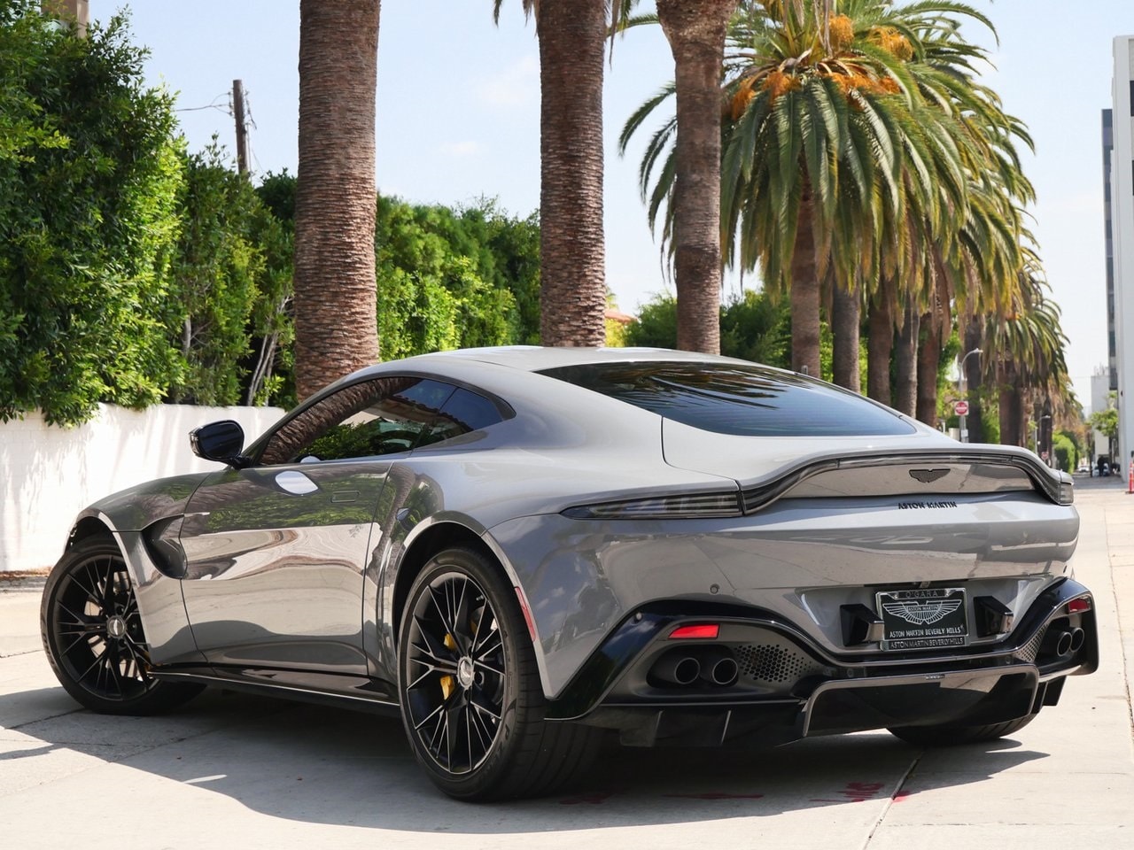 Certified 2021 Aston Martin Vantage Base with VIN SCFSMGAW8MGN05565 for sale in Beverly Hills, CA