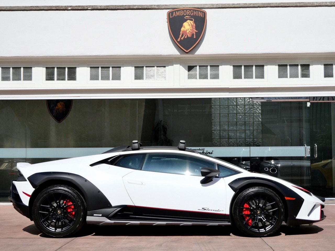 Used 2023 Lamborghini Huracan Sterrato with VIN ZHWUG7ZFXPLA23348 for sale in Beverly Hills, CA