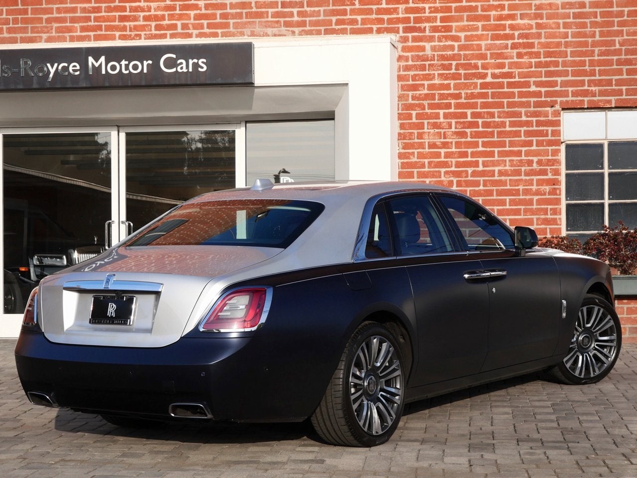 Certified 2021 Rolls-Royce Ghost Base with VIN SCATV0C07MU207968 for sale in Beverly Hills, CA