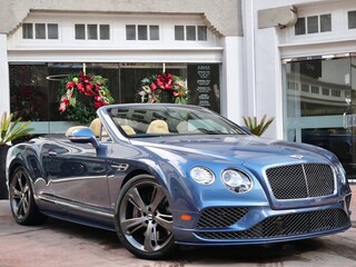 2017 Bentley Continental GTC Speed Convertible