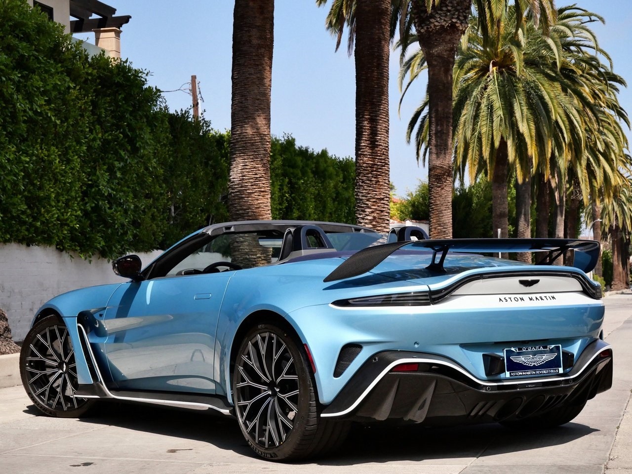 Certified 2023 Aston Martin Vantage Base with VIN SCFSMGBV4PGP08219 for sale in Beverly Hills, CA