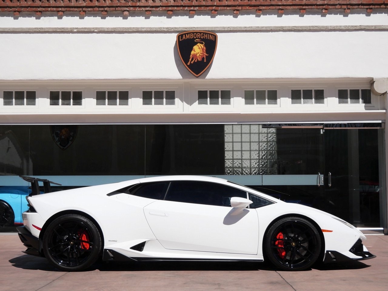 Used 2015 Lamborghini Huracan Base with VIN ZHWUC1ZF3FLA02266 for sale in Beverly Hills, CA