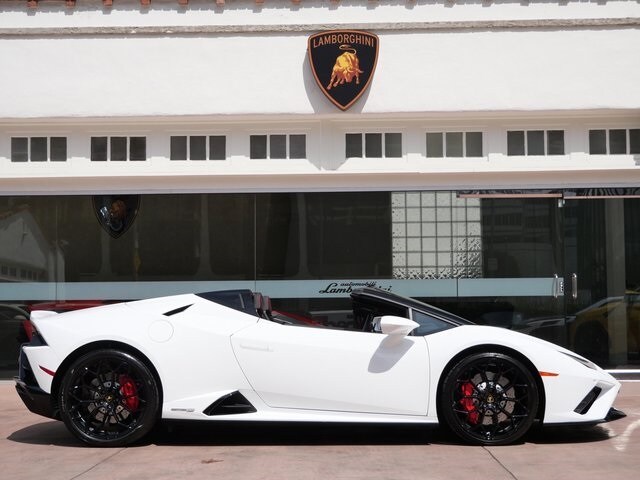 Certified 2022 Lamborghini Huracan EVO with VIN ZHWUT5ZFXNLA18471 for sale in Beverly Hills, CA