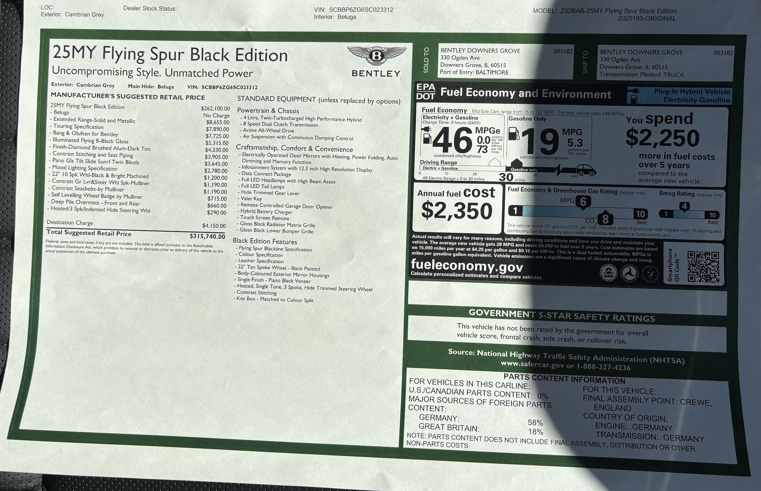 2025 Bentley Flying Spur - Photo 53