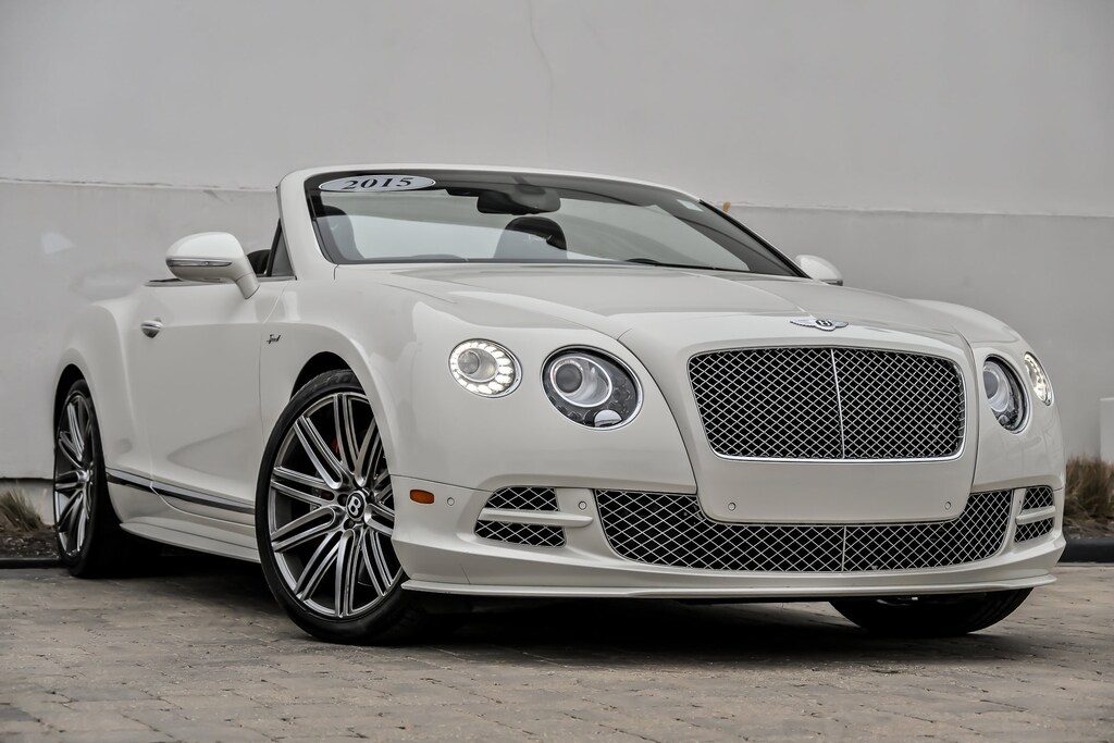 Used 2015 Bentley Continental GT Speed Speed Convertible