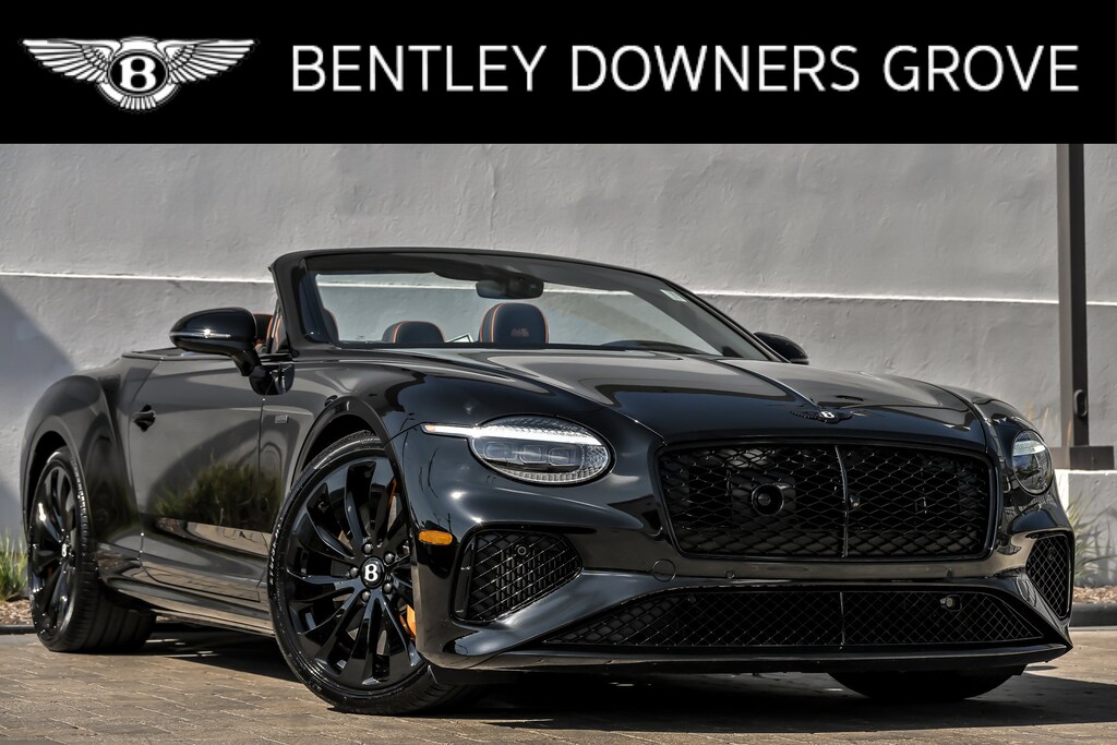 New 2025 Bentley Continental GT Convertible Black Edition