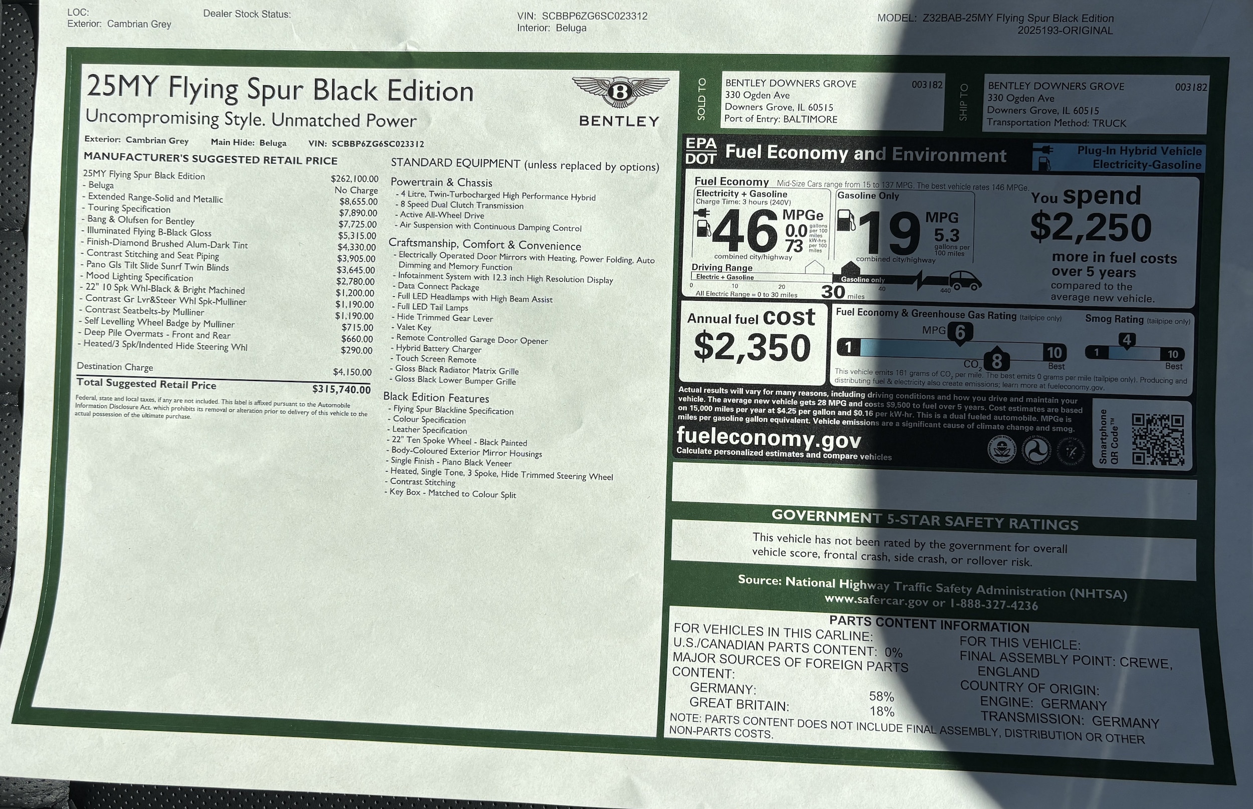 2025 Bentley Flying Spur - Photo 53