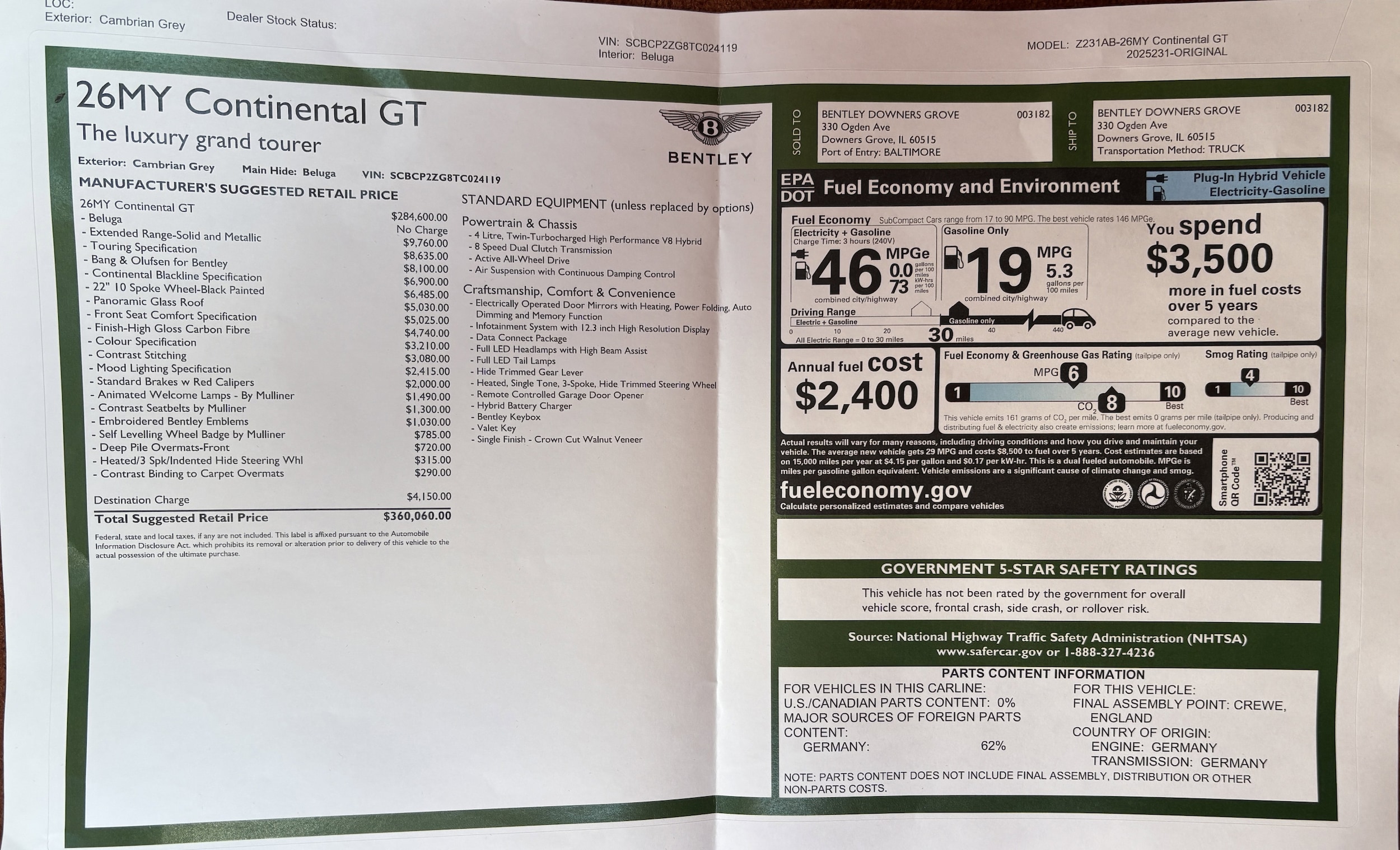 2026 Bentley Continental GT - Photo 51