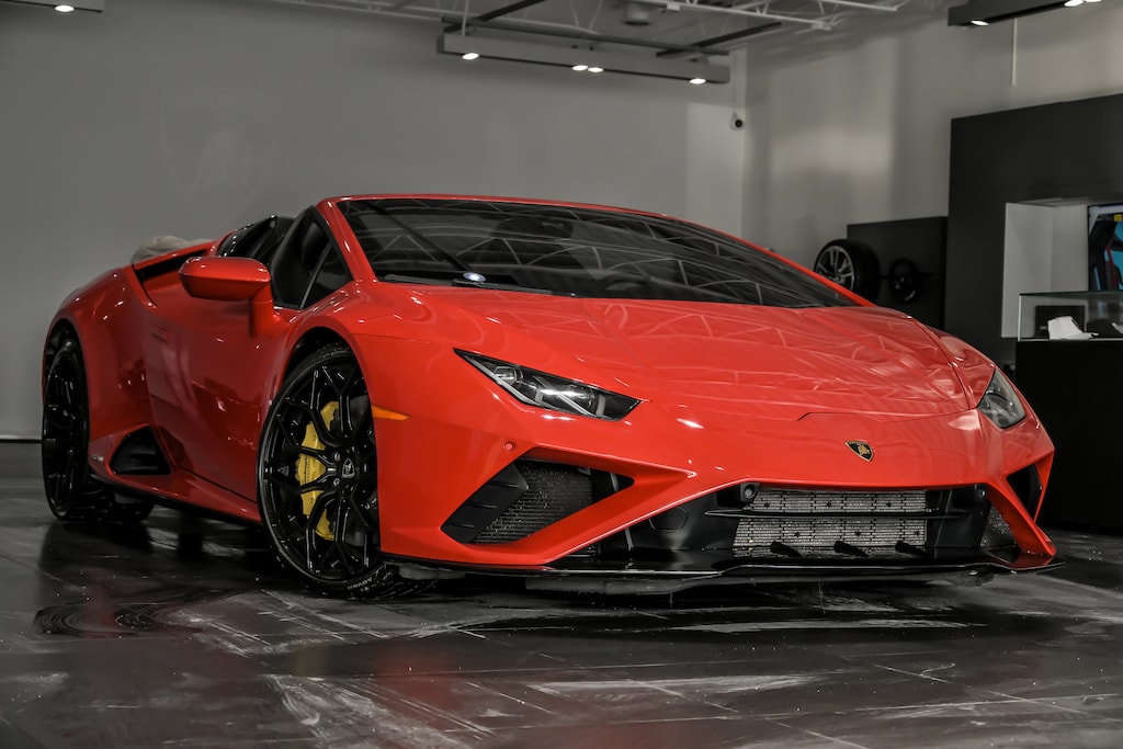 Certified 2023 Lamborghini Huracan EVO Spyder RWD