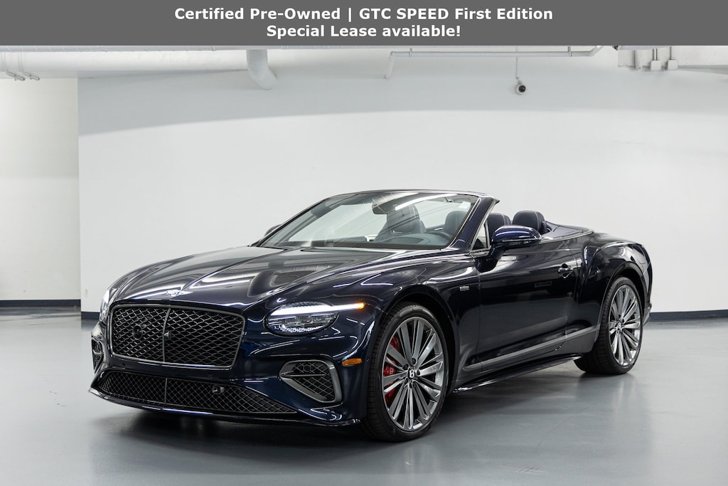 Certified 2025 Bentley Continental GT Speed Convertible