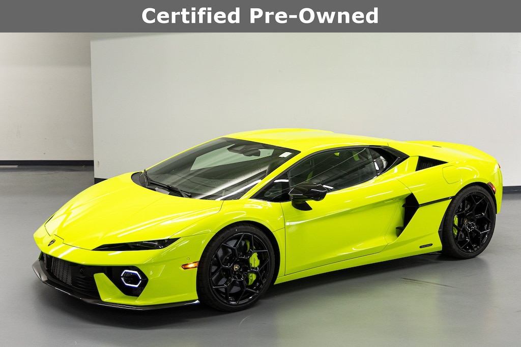 Certified 2026 Lamborghini Temerario Coupe