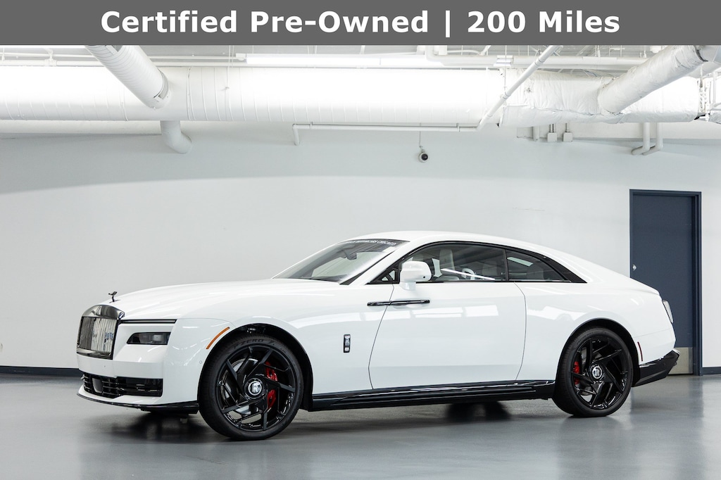 Certified 2025 Rolls-Royce Spectre Black Badge Coupe