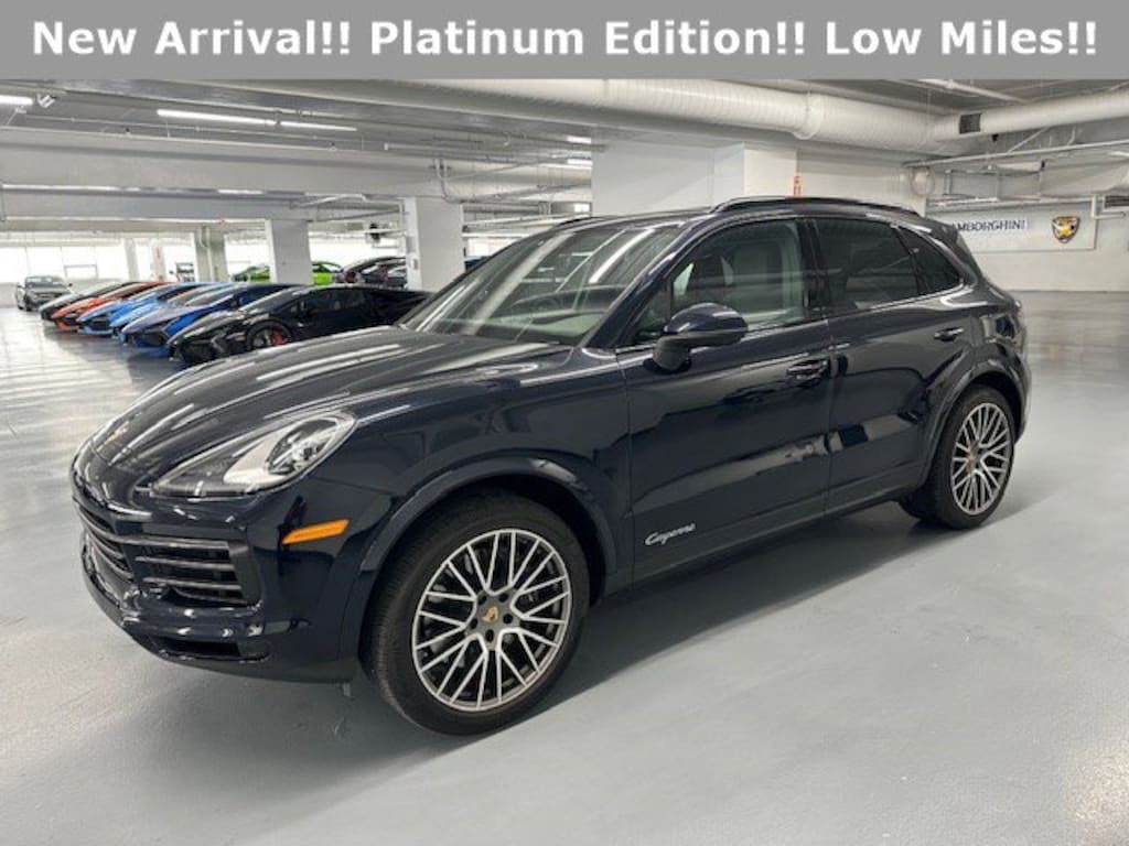 Used 2023 Porsche Cayenne Platinum Edition Platinum Edition AWD