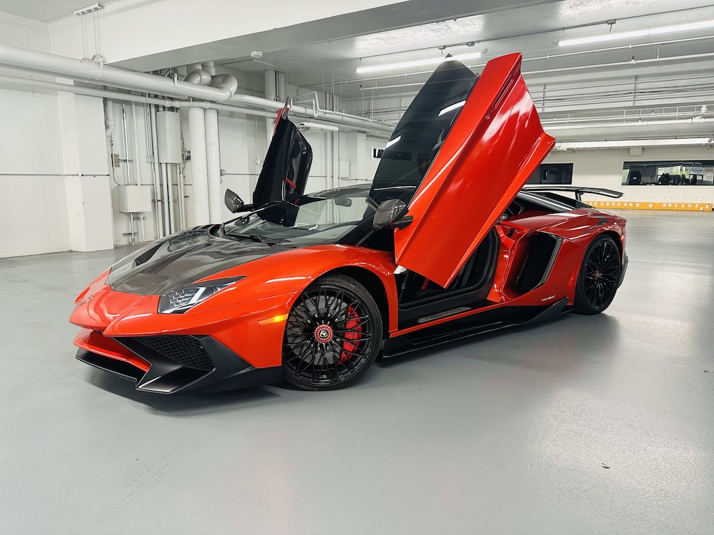 Used 2016 Lamborghini Aventador LP 750-4 Superveloce Roadster Convertible
