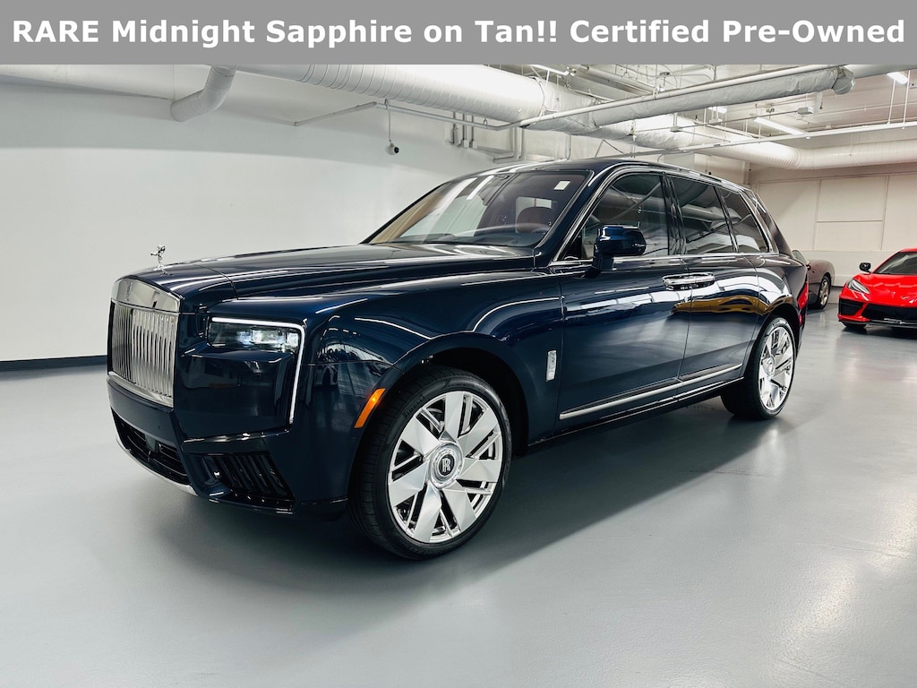 Certified 2025 Rolls-Royce Cullinan SUV