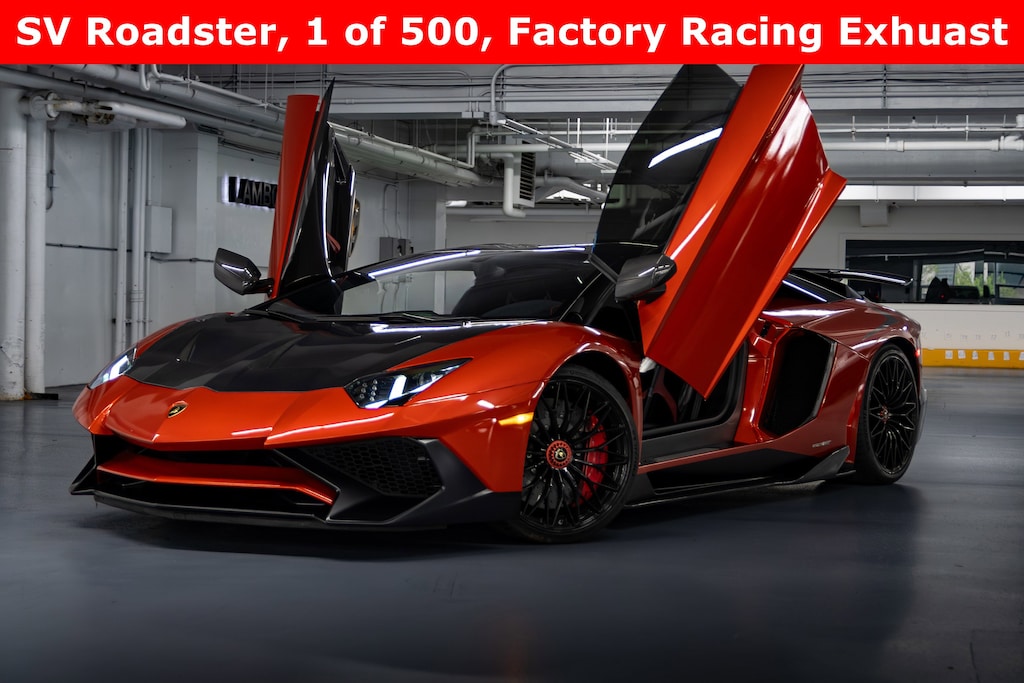 Used 2016 Lamborghini Aventador LP 750-4 Superveloce Roadster Convertible