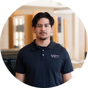 Staff member Brandon Borjas from 7913706b9ec9