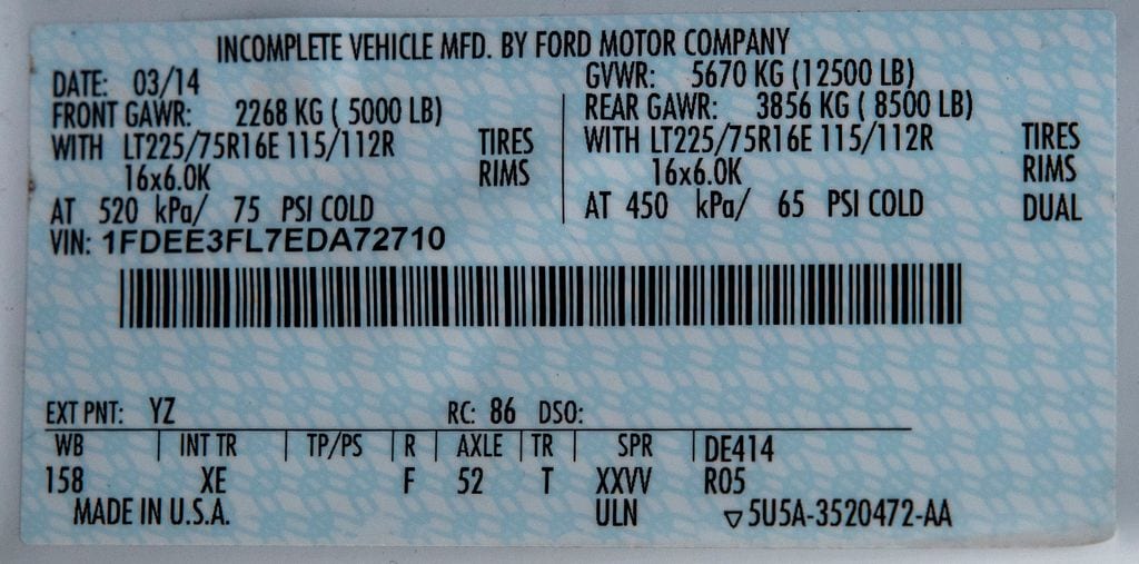 2014 Ford E-Series Cutaway Base - Photo 26