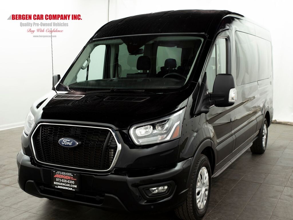 Used 2023 Ford Transit-350 XLT Wagon Medium Roof Van