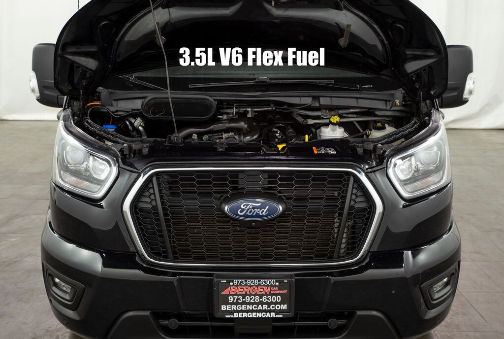 Used 2023 Ford Transit-350 XLT Wagon Medium Roof Van