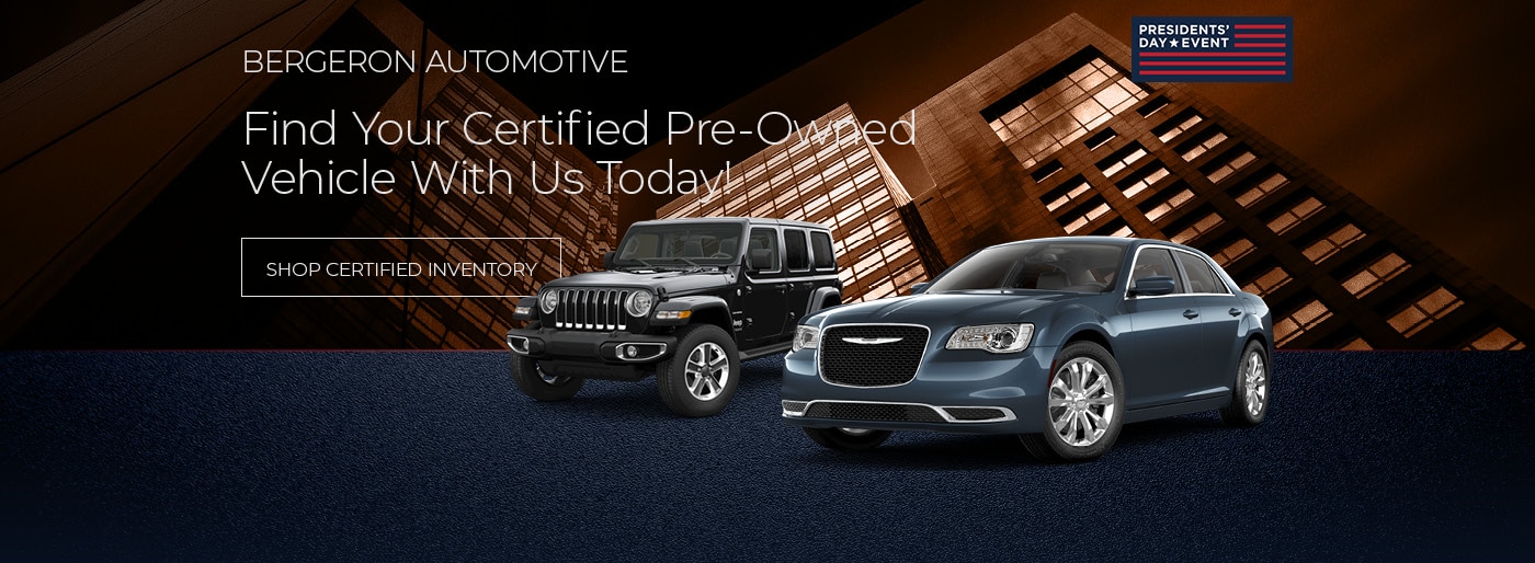 Bergeron Auto Chrysler Dodge Jeep Ram Dealer New Orleans in Metairie