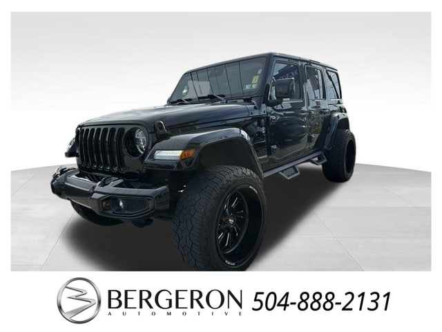 Used 2020 Jeep Wrangler Unlimited High Altitude with VIN 1C4HJXEN1LW339963 for sale in Metairie, LA