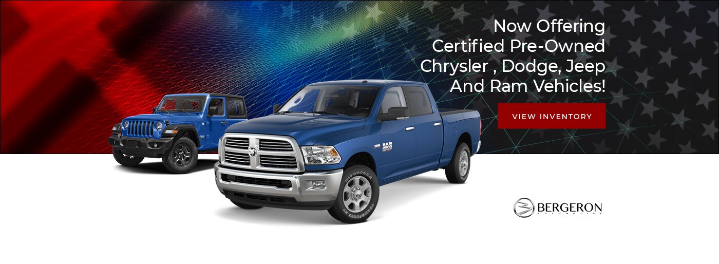 Bergeron Auto Chrysler Dodge Jeep Ram Dealer New Orleans in Metairie