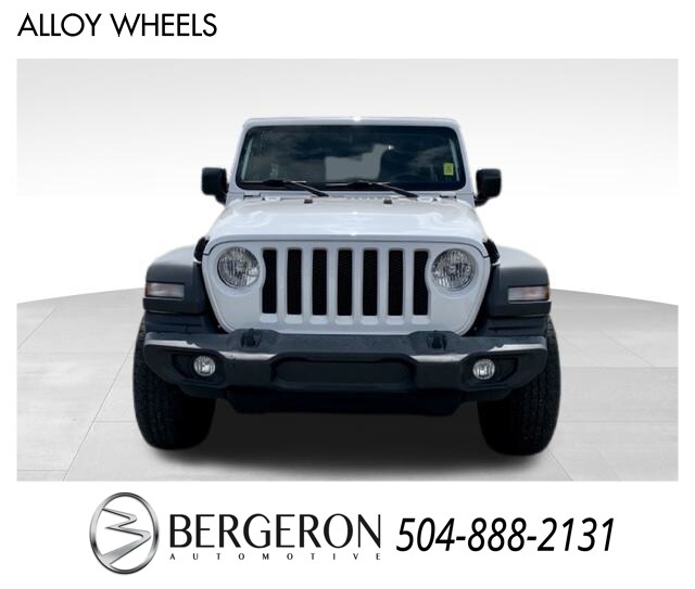 Certified 2019 Jeep Wrangler Unlimited Sport S with VIN 1C4HJXDN5KW535291 for sale in Metairie, LA