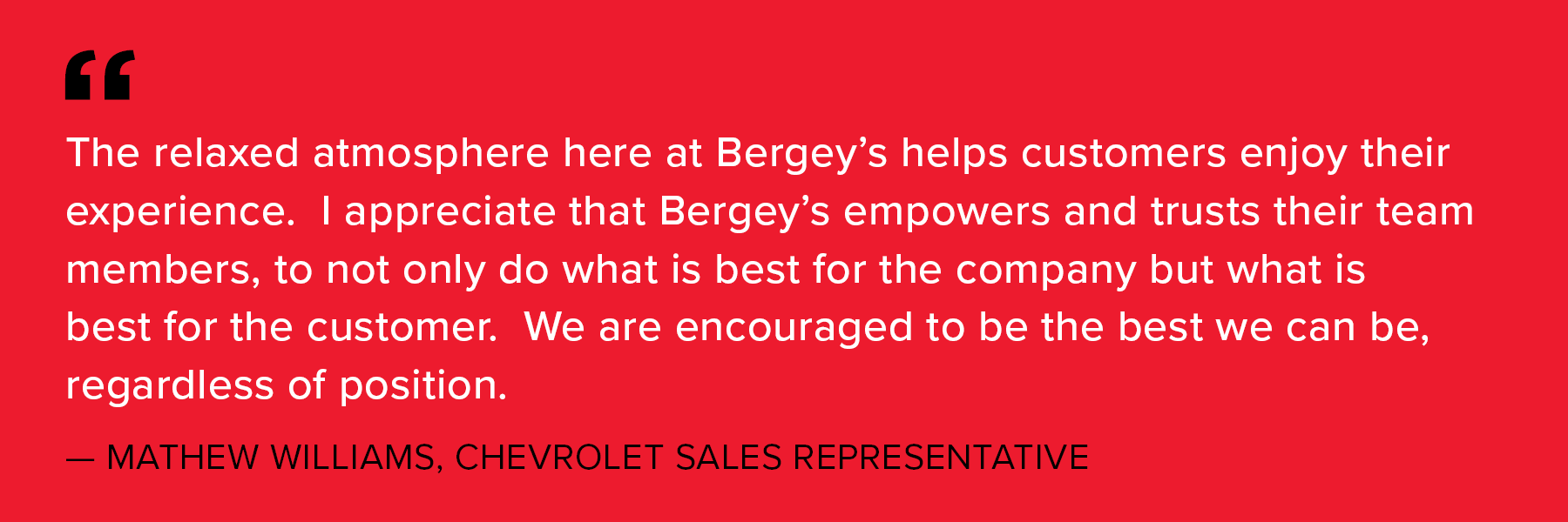 Sales Representatives Bergey S Auto Dealerships