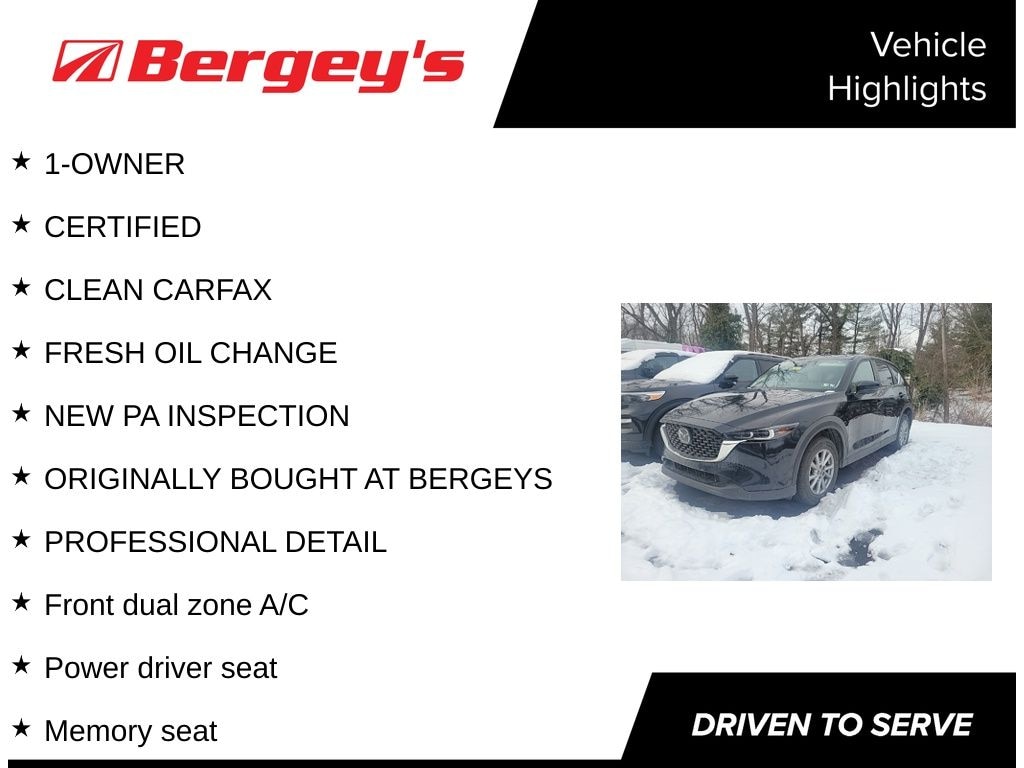 Used 2022 Mazda CX-5 2.5 Preferred Package with Moonroof SUV