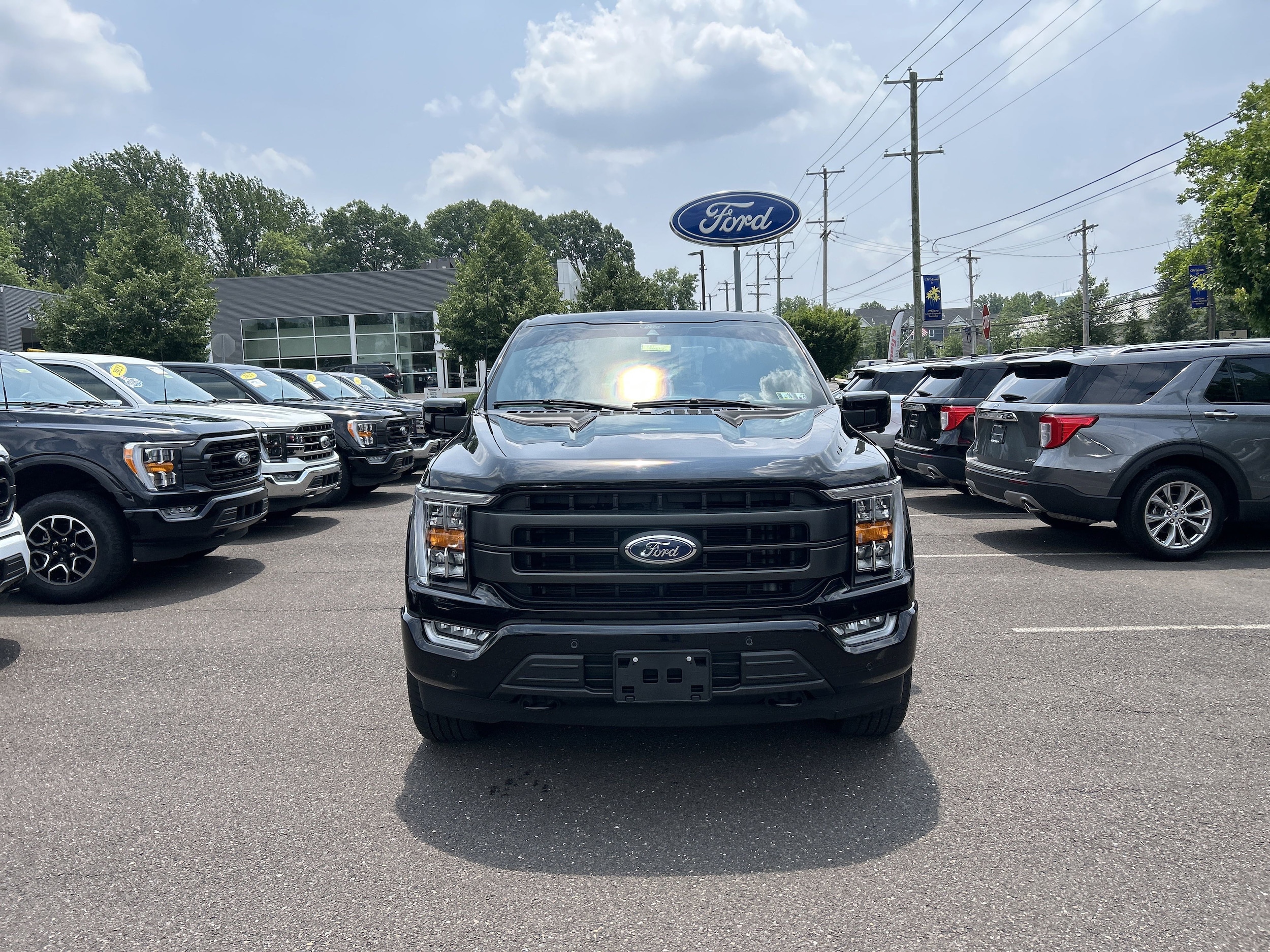 Certified 2022 Ford F-150 Lariat with VIN 1FTFW1E50NFA83257 for sale in Ambler, PA