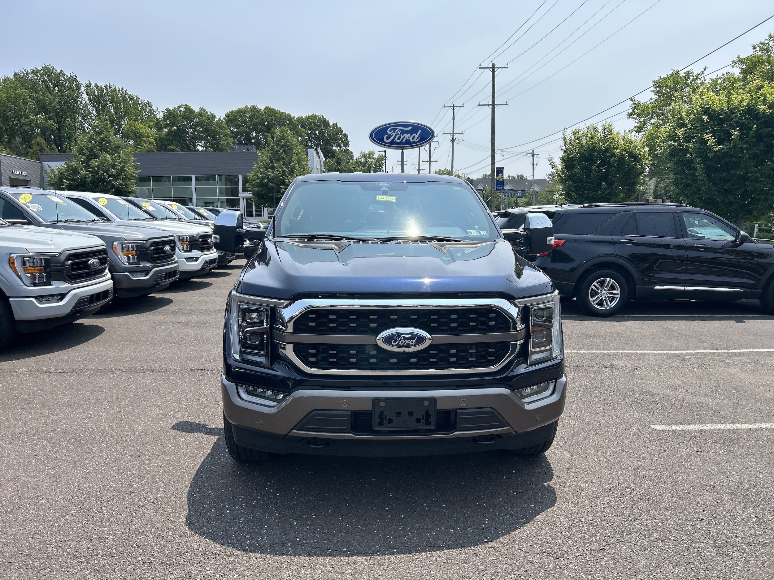 Certified 2022 Ford F-150 King Ranch with VIN 1FTFW1ED0NFB01022 for sale in Ambler, PA