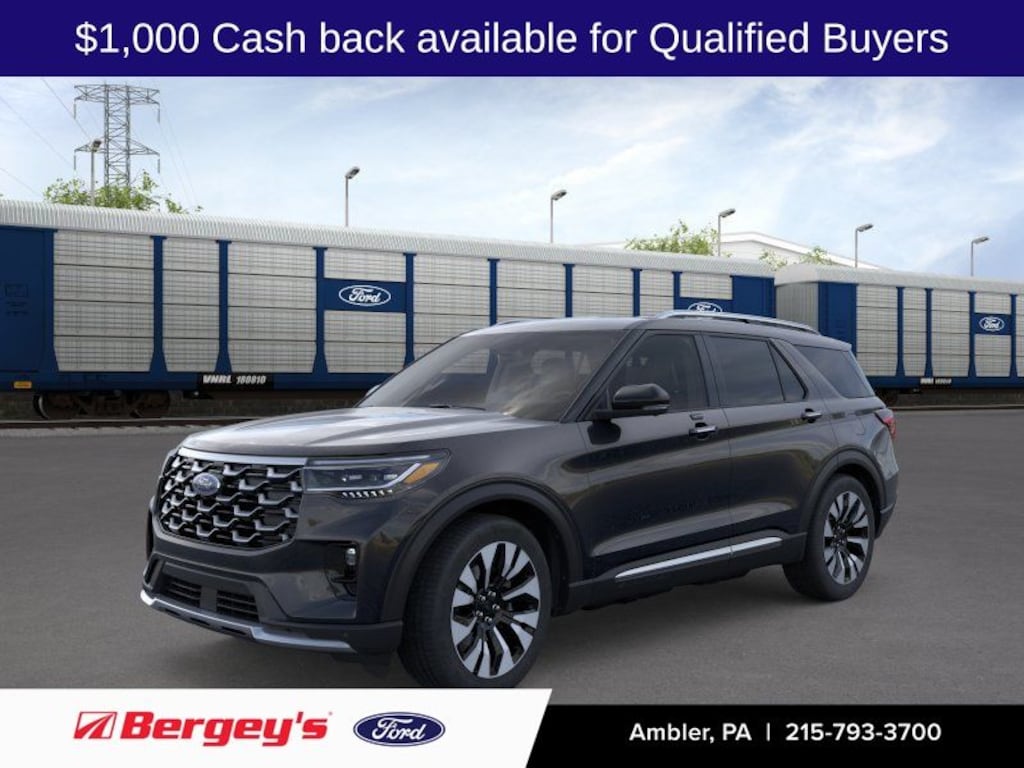New 2026 Ford Explorer Platinum SUV