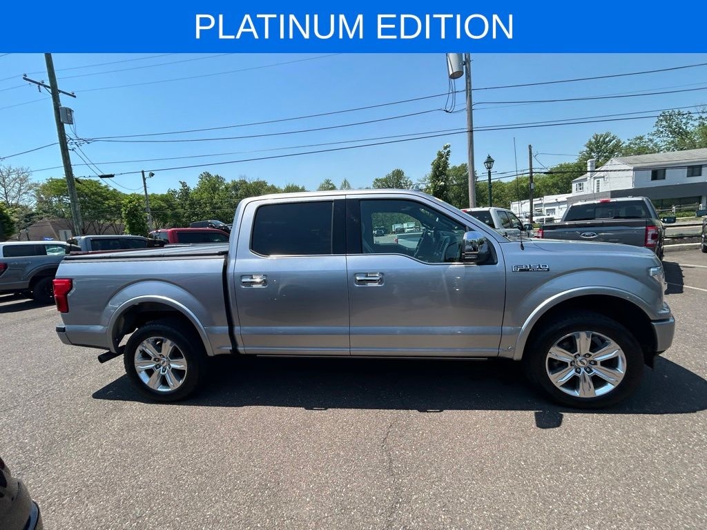 Certified 2020 Ford F-150 Platinum FX4 3.5L with a Moonroof Truck