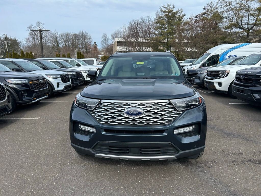 Certified 2022 Ford Explorer Platinum with Moonroof and Tech Package SUV