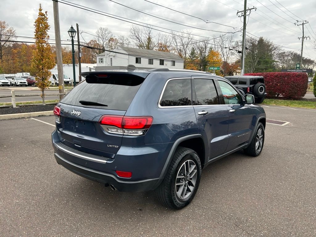 Certified 2021 Jeep Grand Cherokee Limited with Navigation and Moonroof SUV