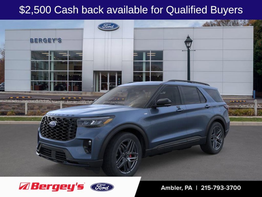 New 2026 Ford Explorer ST-Line Street Pack with Moonroof SUV