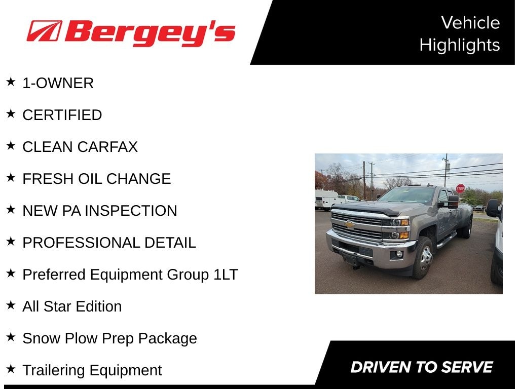 Certified 2017 Chevrolet Silverado 3500HD LT Truck