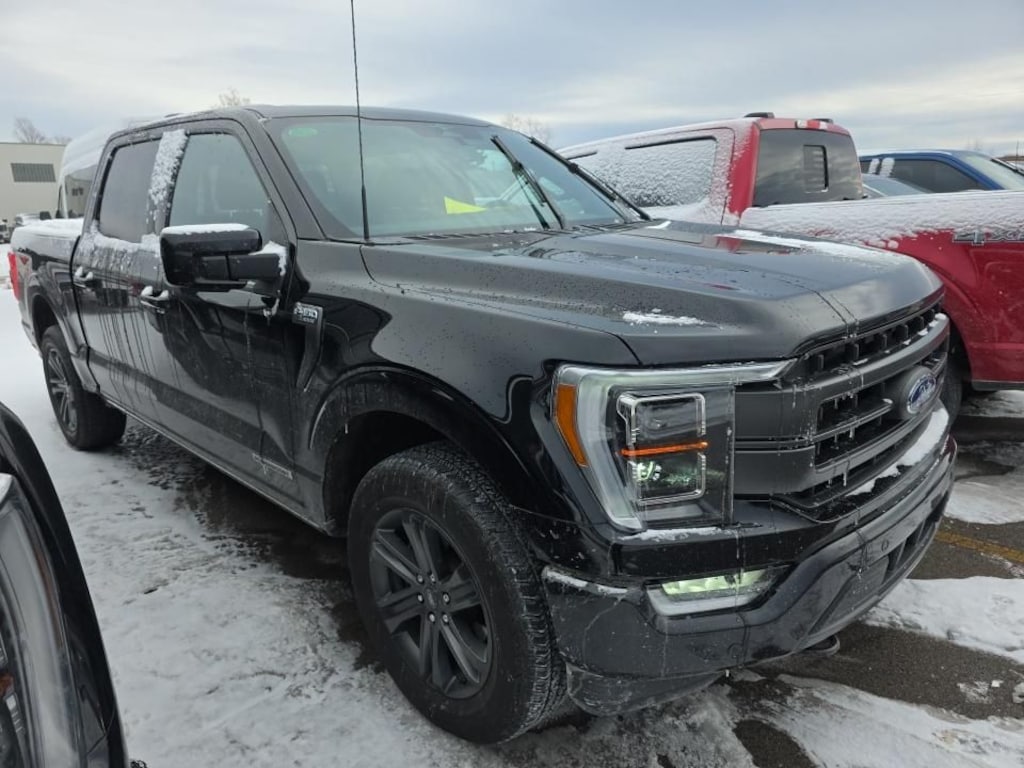 Certified 2023 Ford F-150 Lariat Sport Hybrid with Moonroof Truck