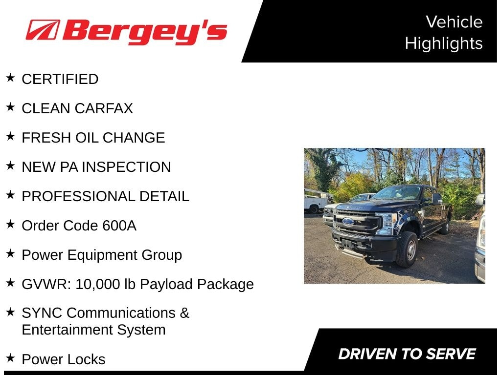 Certified 2022 Ford F-250SD XL SuperCab 4X4 Truck