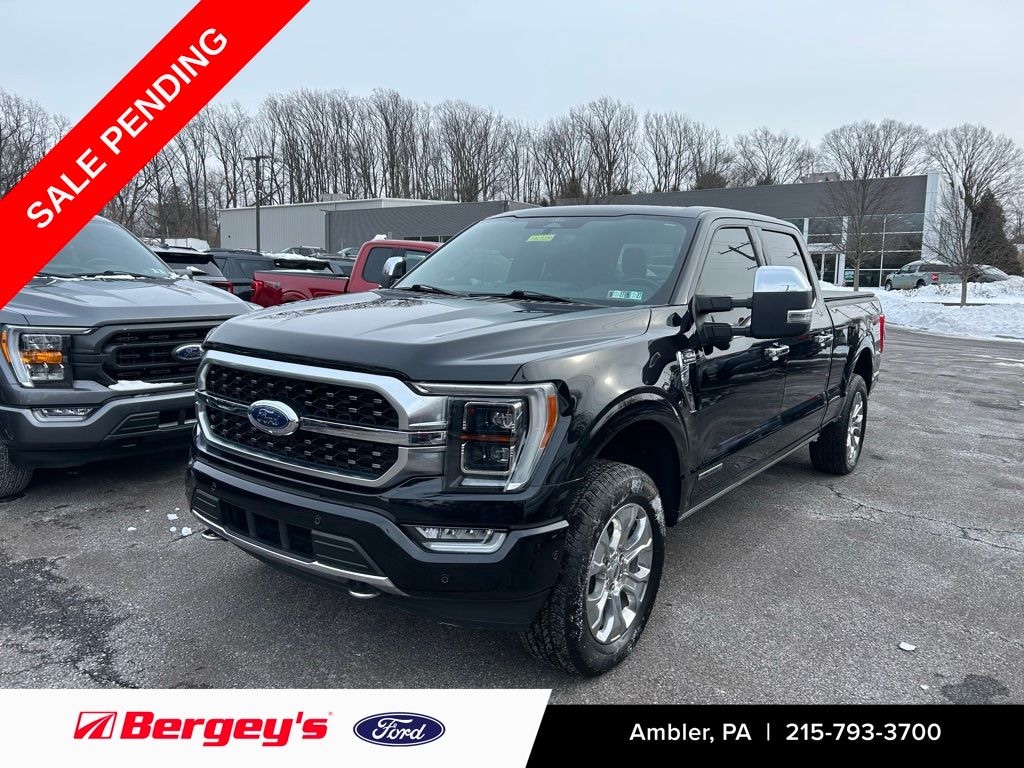 Certified 2022 Ford F-150 Platinum Hybrid FX4 with Moonroof Truck