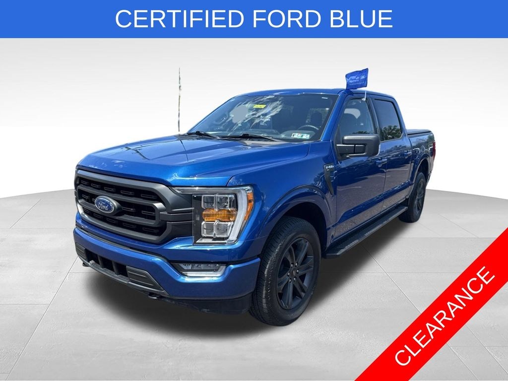 Certified 2023 Ford F-150 XLT Sport 2.7L with a Moonroof Truck